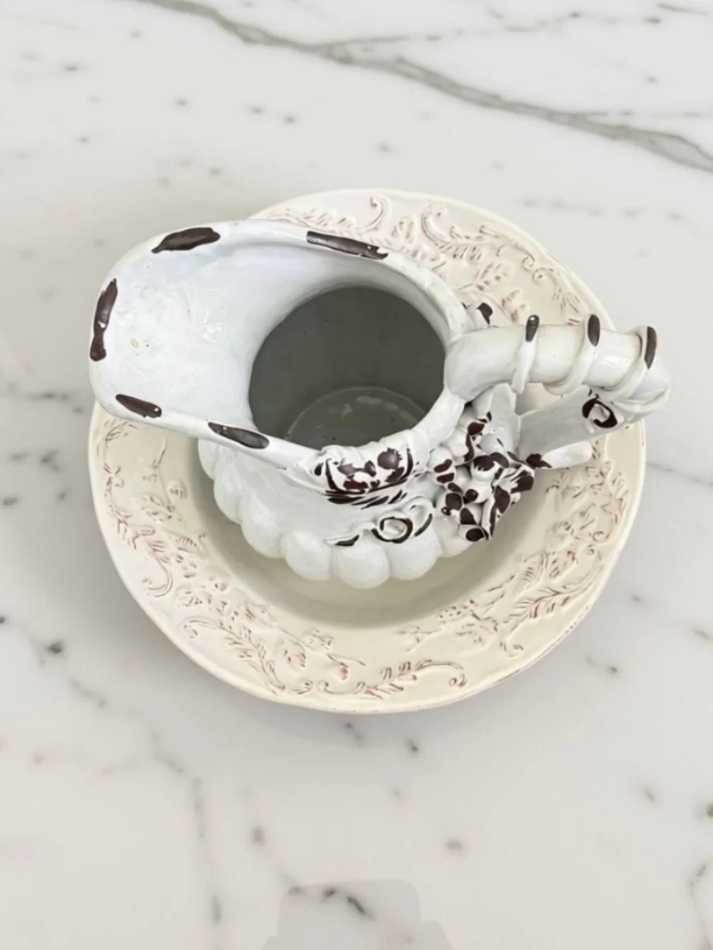 Tuscan-Style Ceramic Serving Bowl